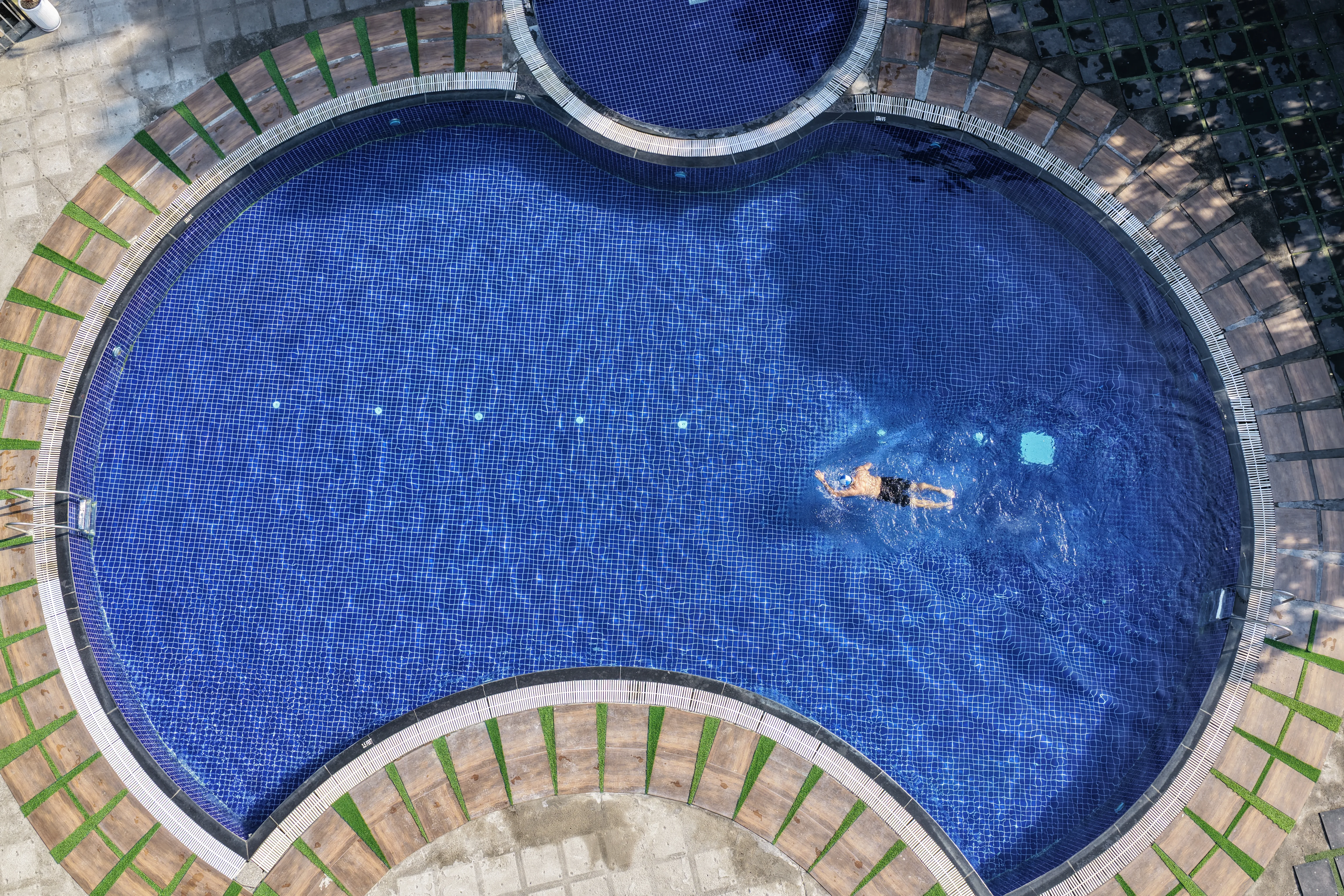 The swimming pool